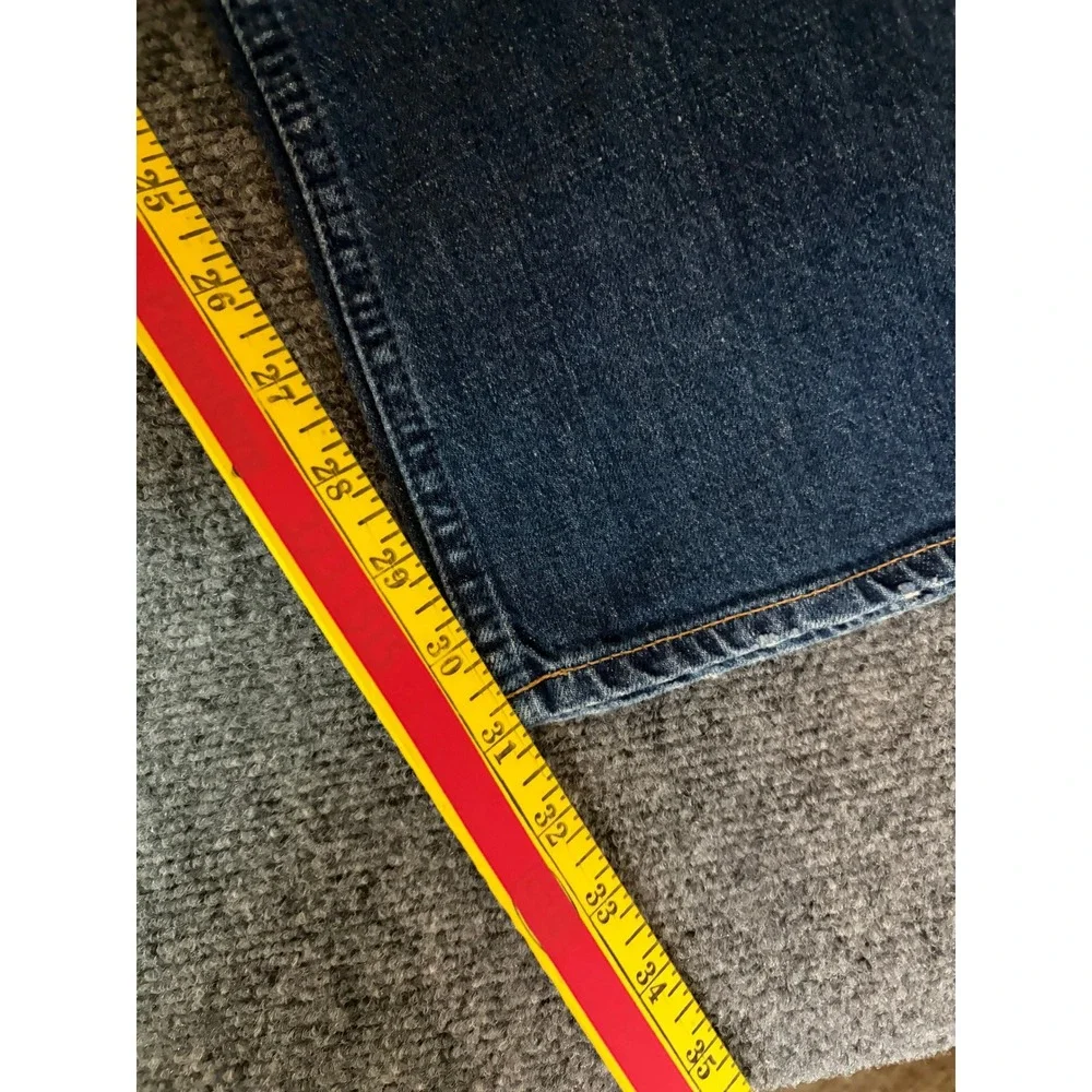 Ralph Lauren Madison Mens Bootcut Jeans Blue Medium Wash 30X32 Stretch Denim